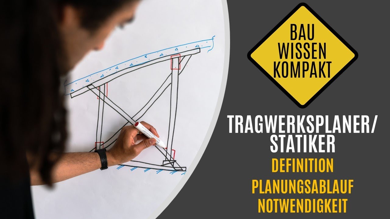 Der Tragwerksplaner / Statiker - Definition, Planungsablauf, Notwendigkeit - KOMPAKT ERKL&Auml;RT