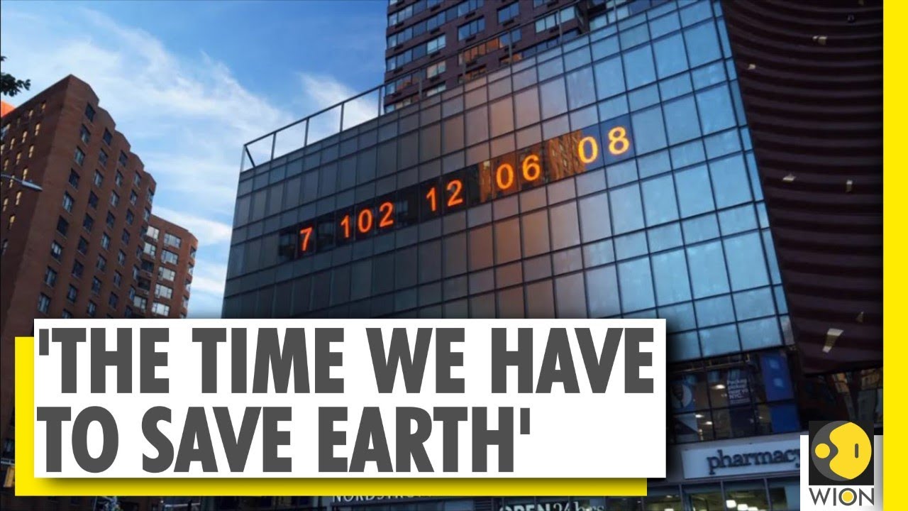 The 'Climate Clock', which tells us the time we have to save the world | New York | Climate Change