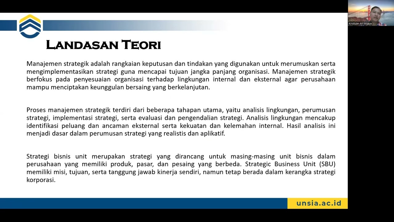 Kristiyan Ari_230201010009_Tugas Manajemen Strategic