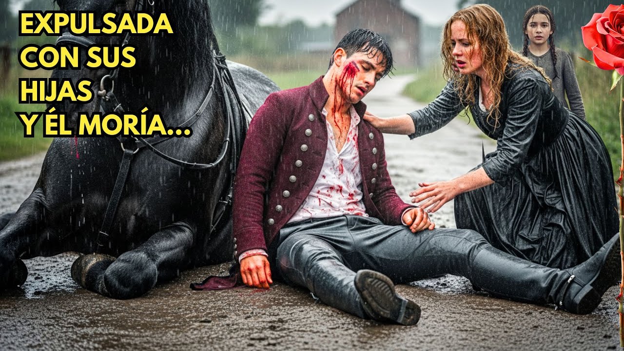 💔 Expulsada con sus dos hijas bajo la lluvia… salvó a un hombre sin saber que era un DUQUE poderoso