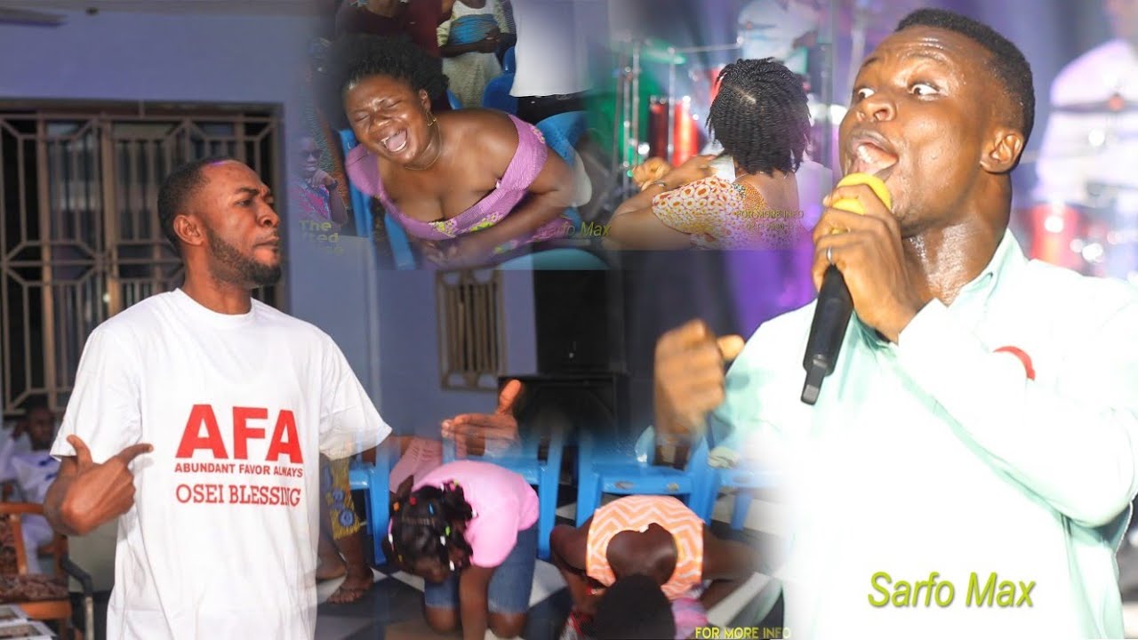 SARFO MAX CHANGES THE ATMOSPHERE AT ASANTE BEKWAI WITH HIS POWERFUL WORSHIP
