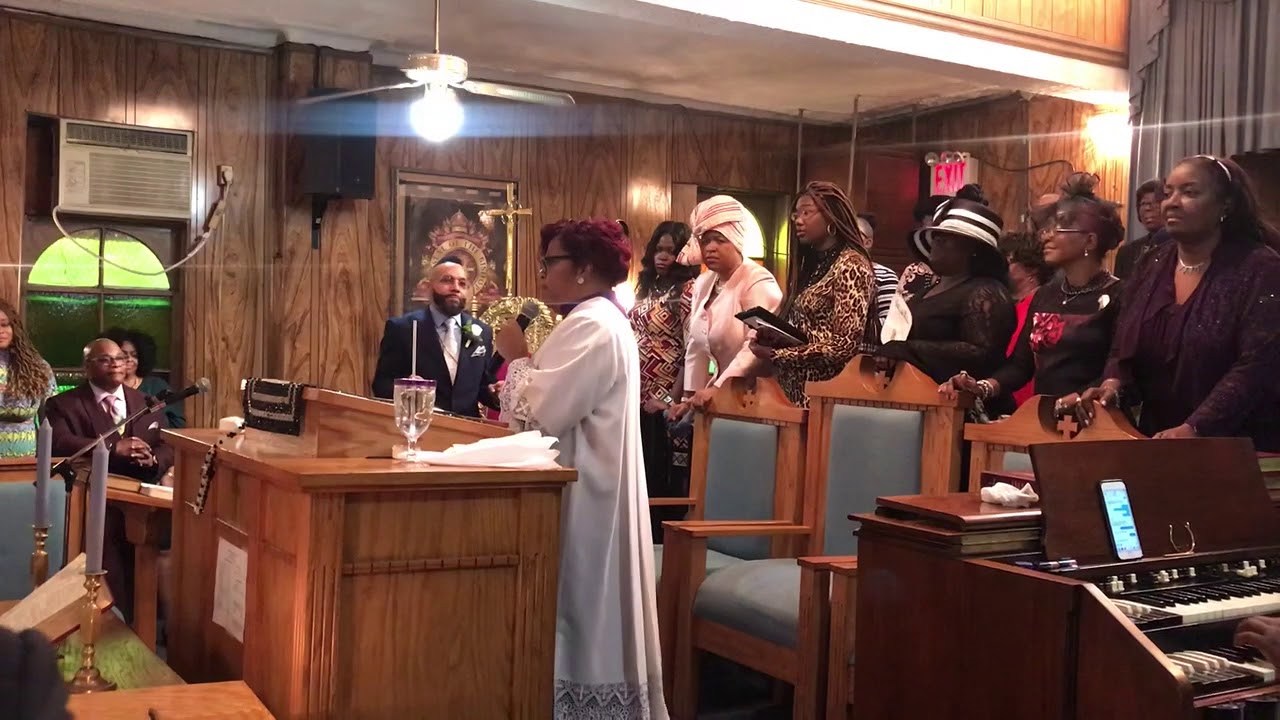 Bishop Michel White-Haynes preaching for Bishop Whitaker's Birthday