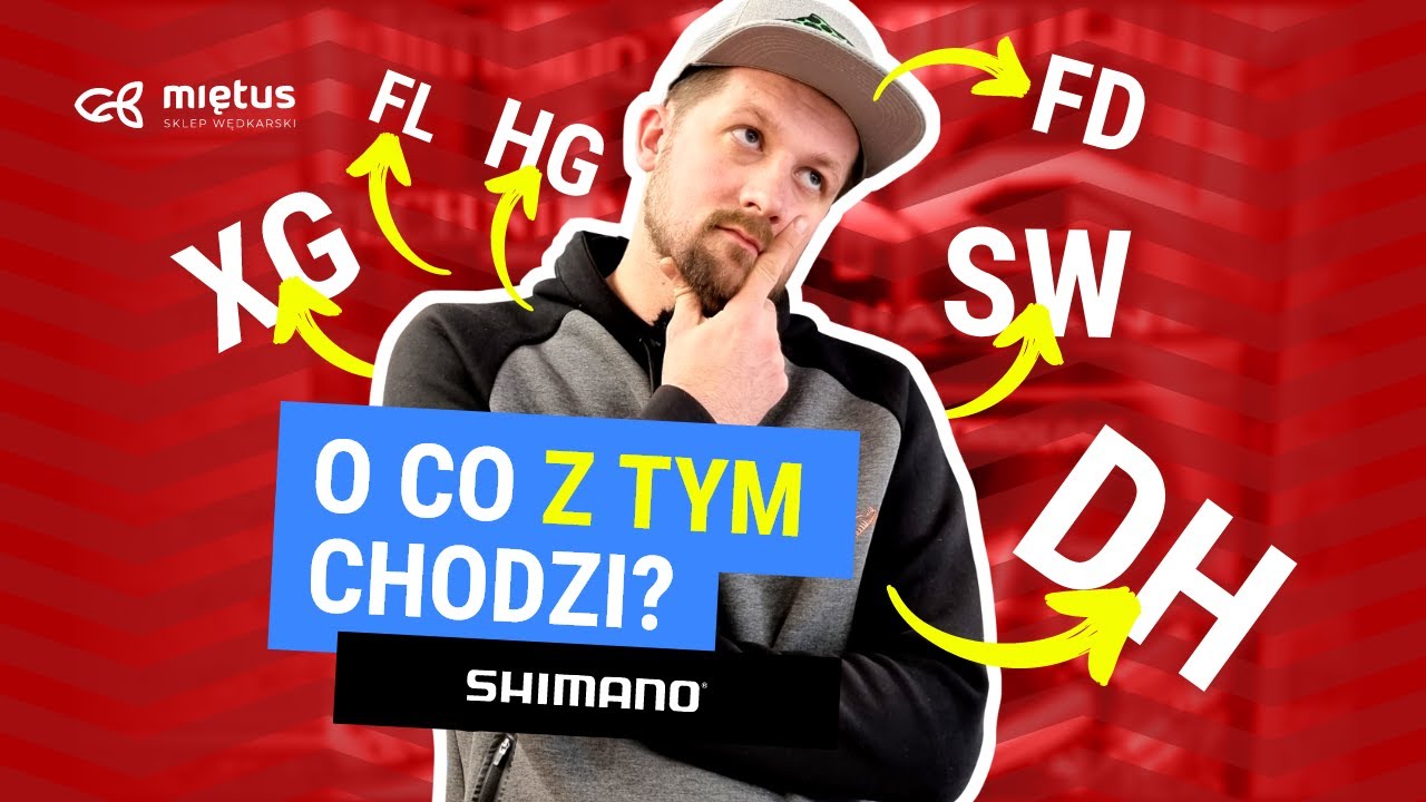 Tajemnicze oznaczenia kołowrotków @ShimanoFishingPolska I O co chodzi? 🤷🏻‍♂️ I #PrzewodnikMiętusa