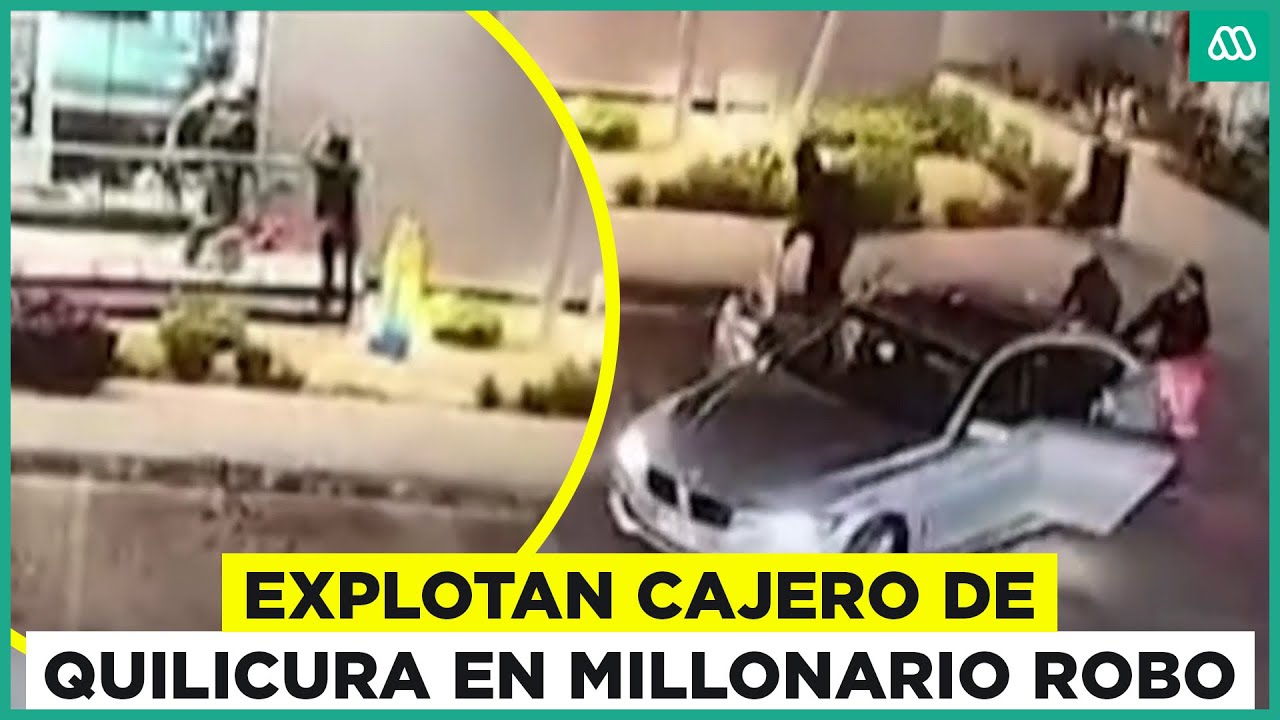 Detonan cajero automático en Quilicura y roban $88 millones