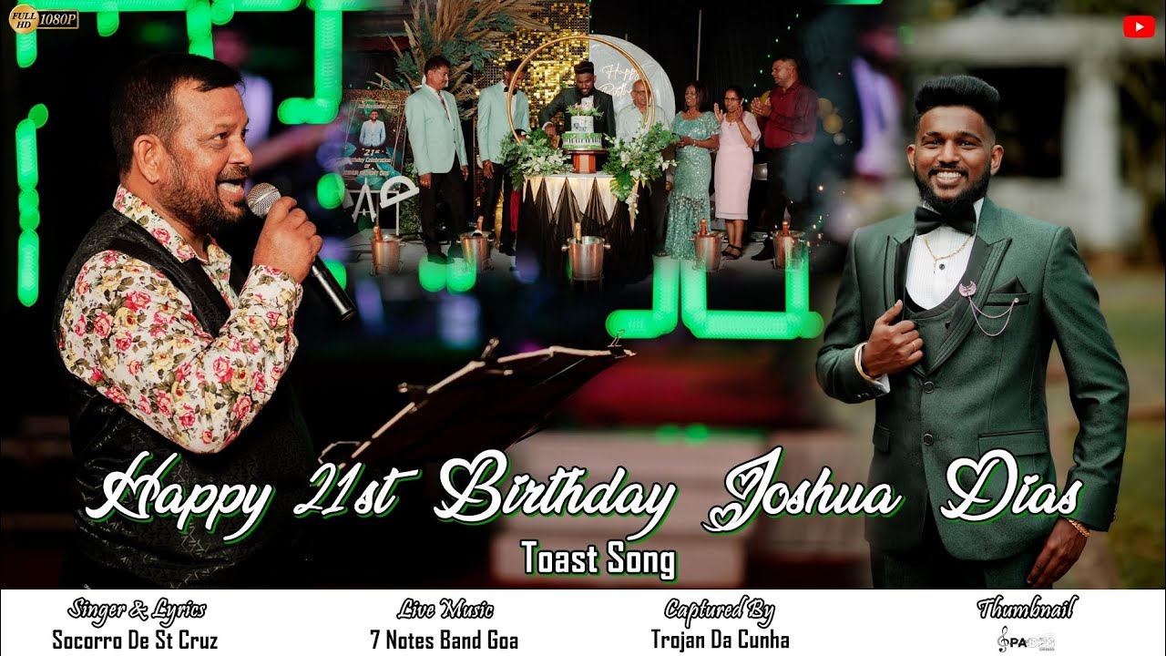 Happy 21st Birthday || Joshua Dias || Socorro De St. Cruz