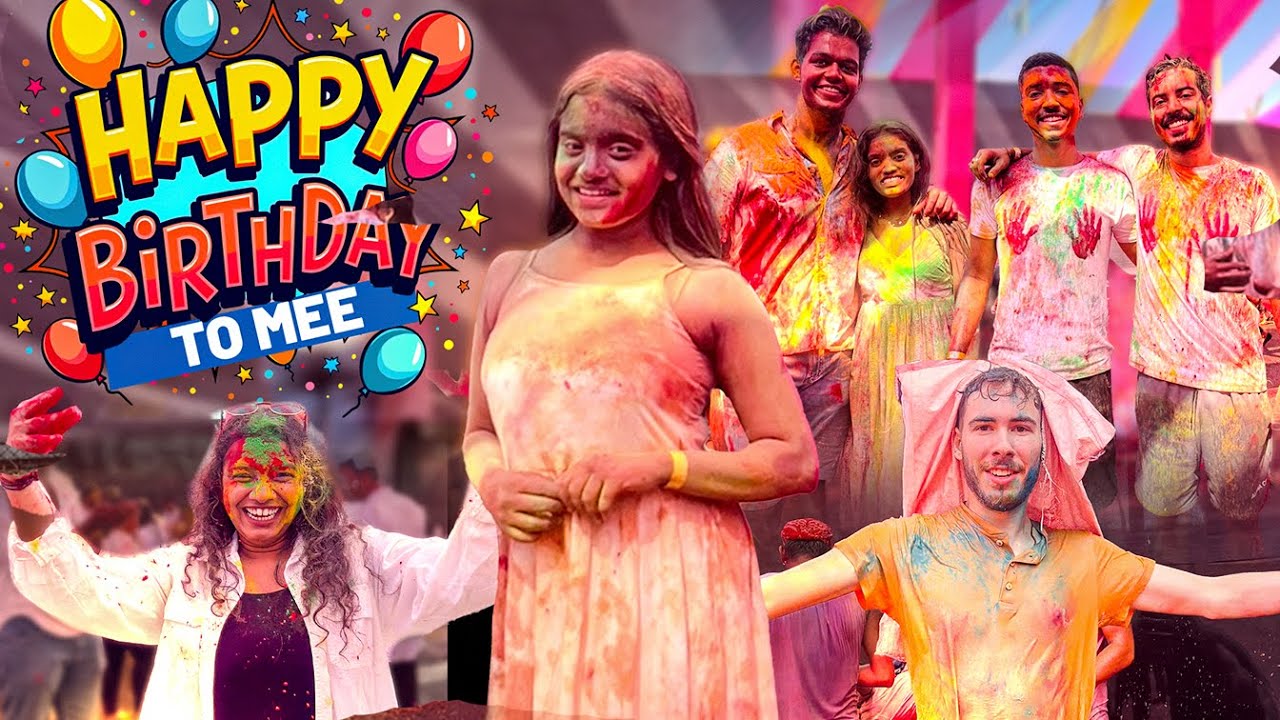 My Happy Birthday😊Holi Celebration| Rakshita Tulu Talks | #happybirthday #tuluvlogs #holi #mumbai