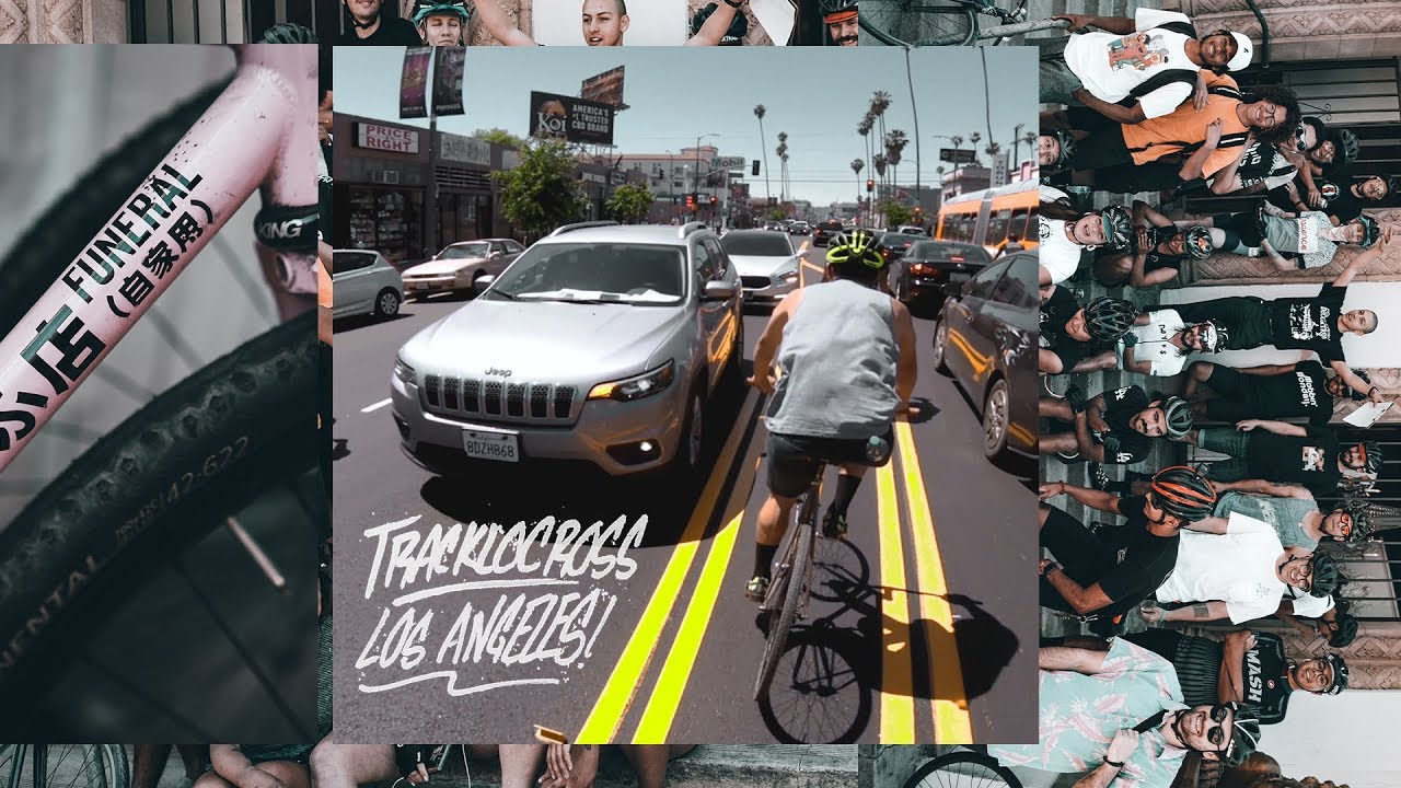 Fixed Gear - Tracklocross style Alleycat - LA 2019