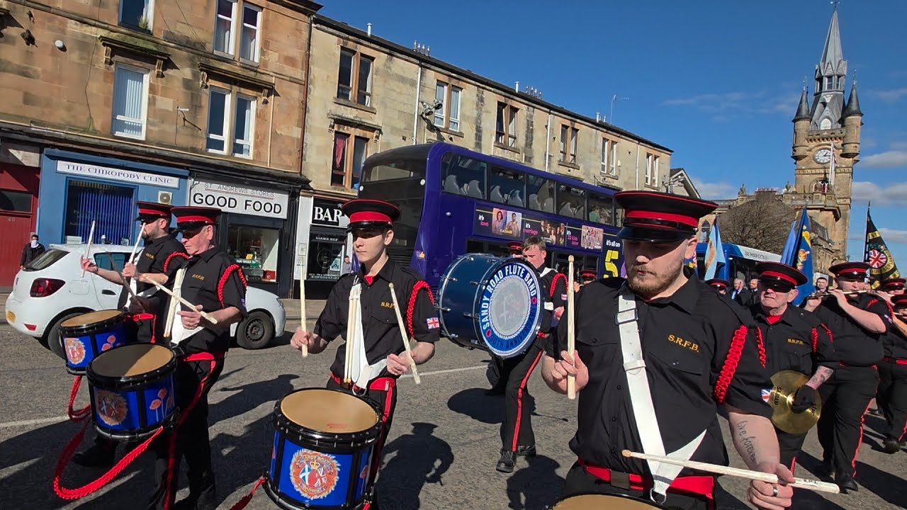 Sandy Road Flute Band - Andrew Currie memorial parade 15thmarch 2025