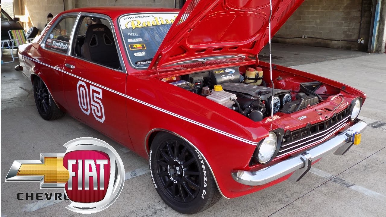Chevette com Motor de Marea Turbo - Adaptação perfeita
