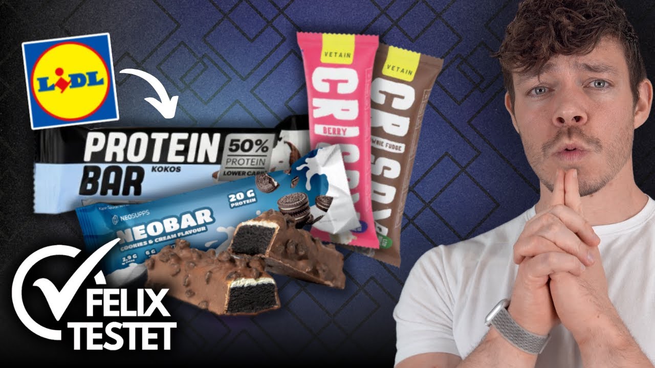Proteinriegel von LIDL, Neosupps und Vetain getestet! | Fitness Food Corner