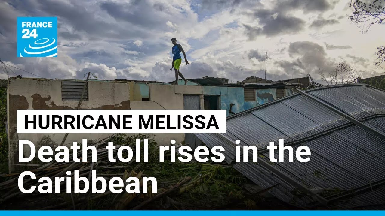 Hurricane Melissa death toll rises as storm strengthens toward Bermuda &bull; FRANCE 24 English