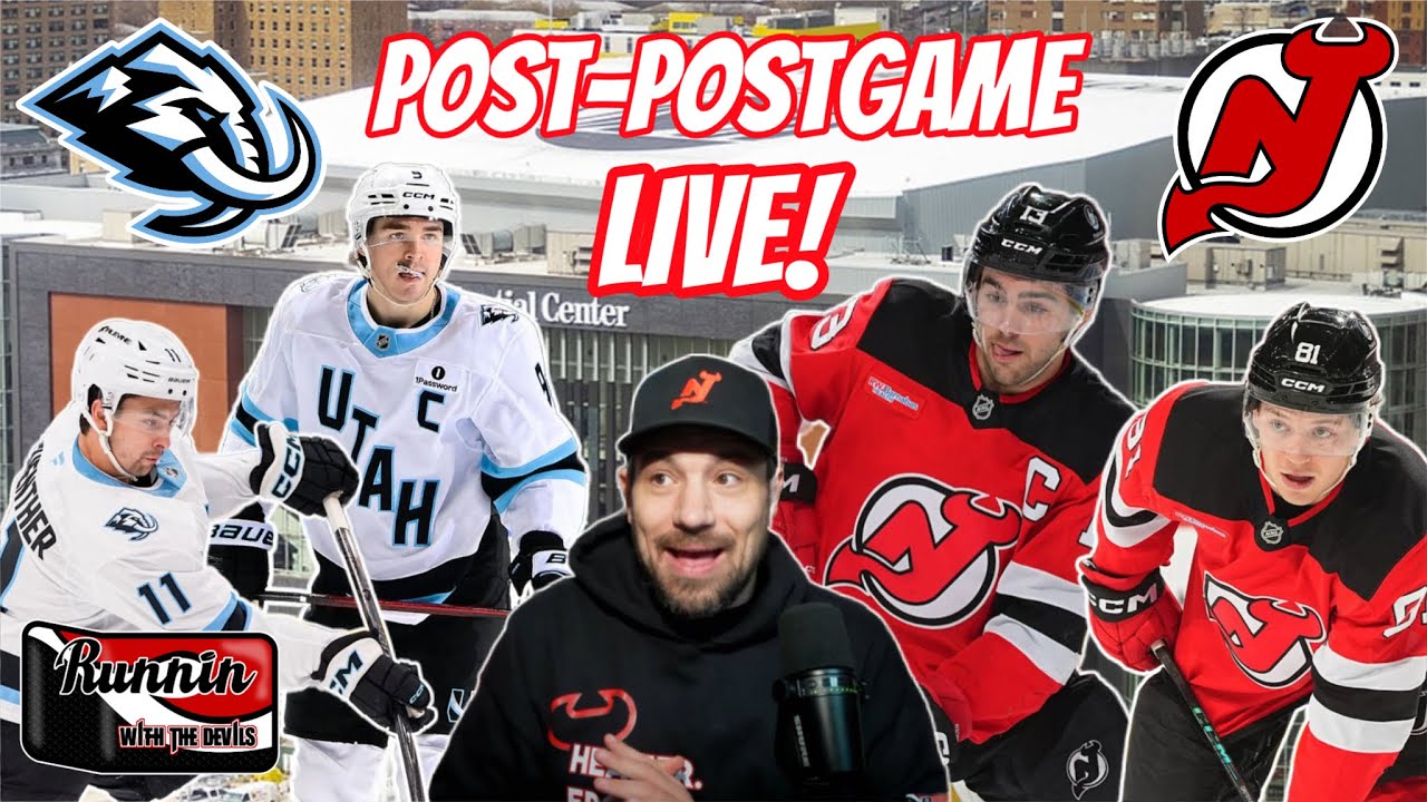 NJ Devils vs. Utah Mammoth Post-Postgame LIVE! 1/3/26 DEVILS WIN 4-1!