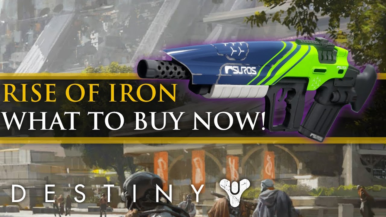 Destiny - Rise of Iron: Legendary Vendor Weapons to buy before Rise of Iron Drops!
