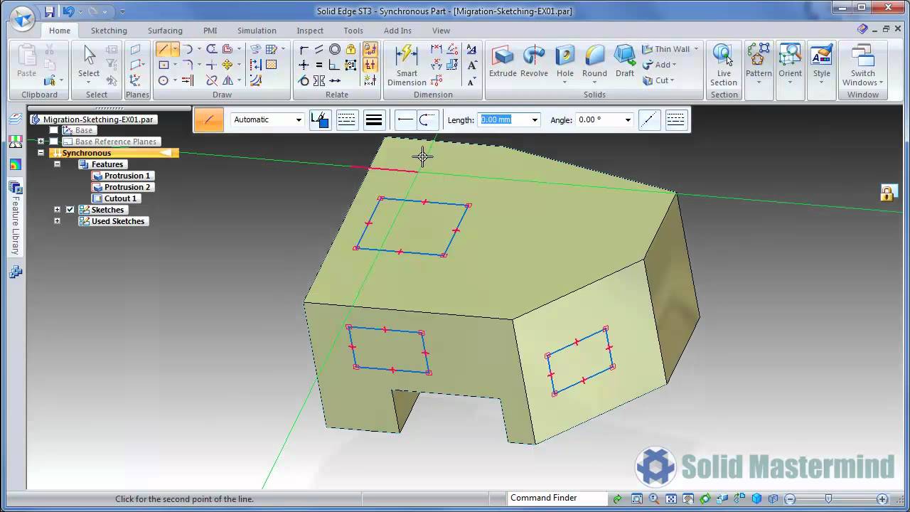 Solid Edge Tutorials - ST Migration Training