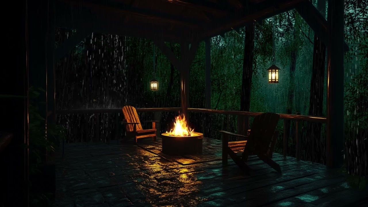 Tropical Thunderstorm Immersion | Binaural Sleep Therapy for Mental Clarity & Anxiety Detox Tonight