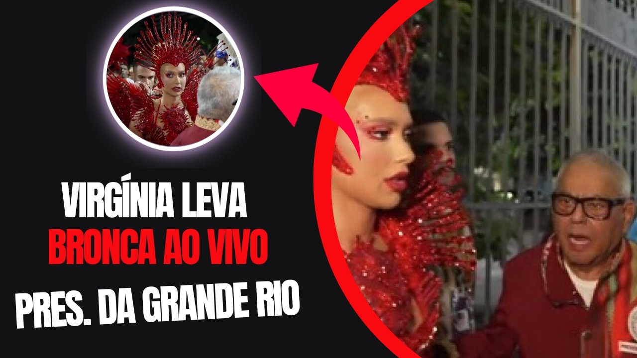 Bronca ao vivo! Presidente da Grande Rio interrompe live de Virginia Fonseca e clima pesa