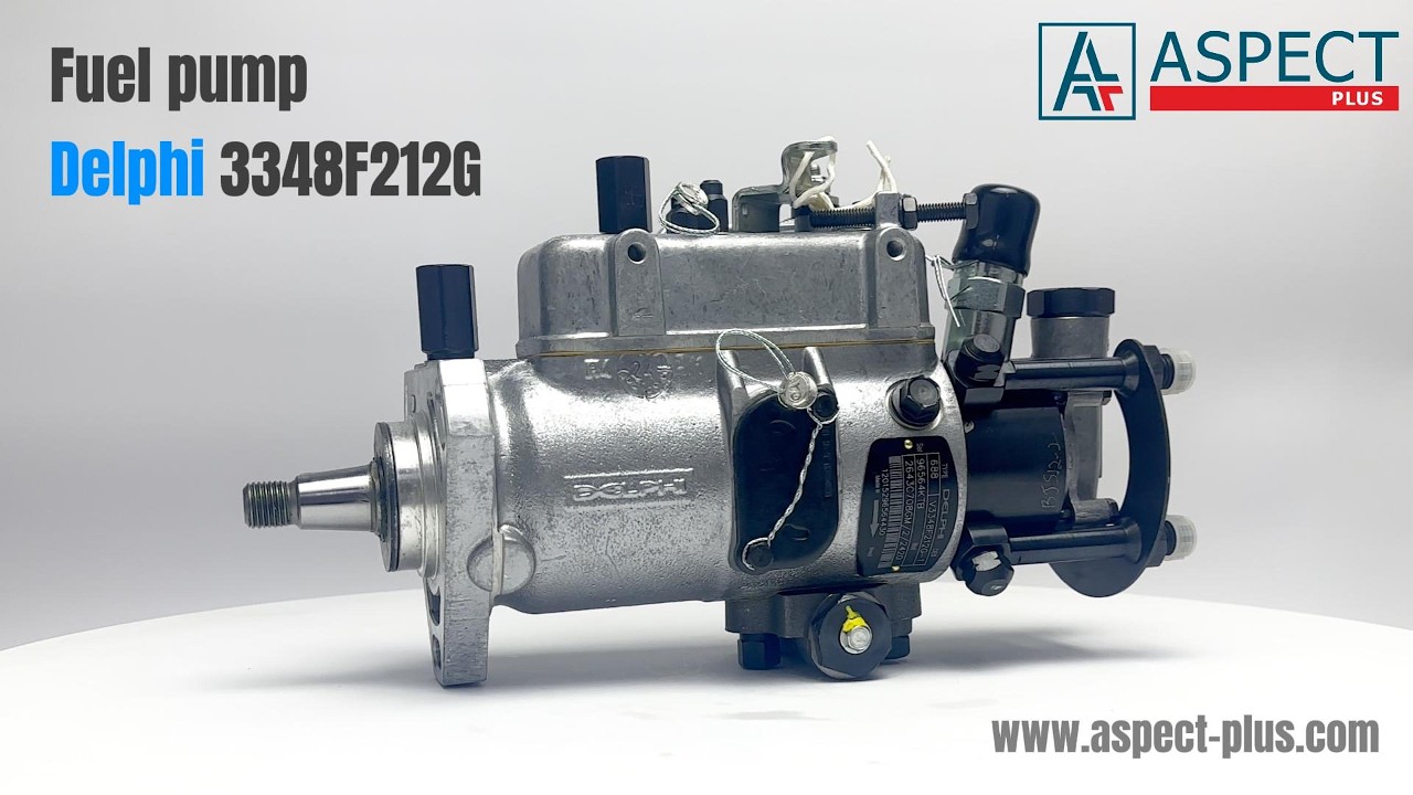 Fuel Injection Pump 3348F212G Delphi Perkins, C4.40TC Genuine #perkins 