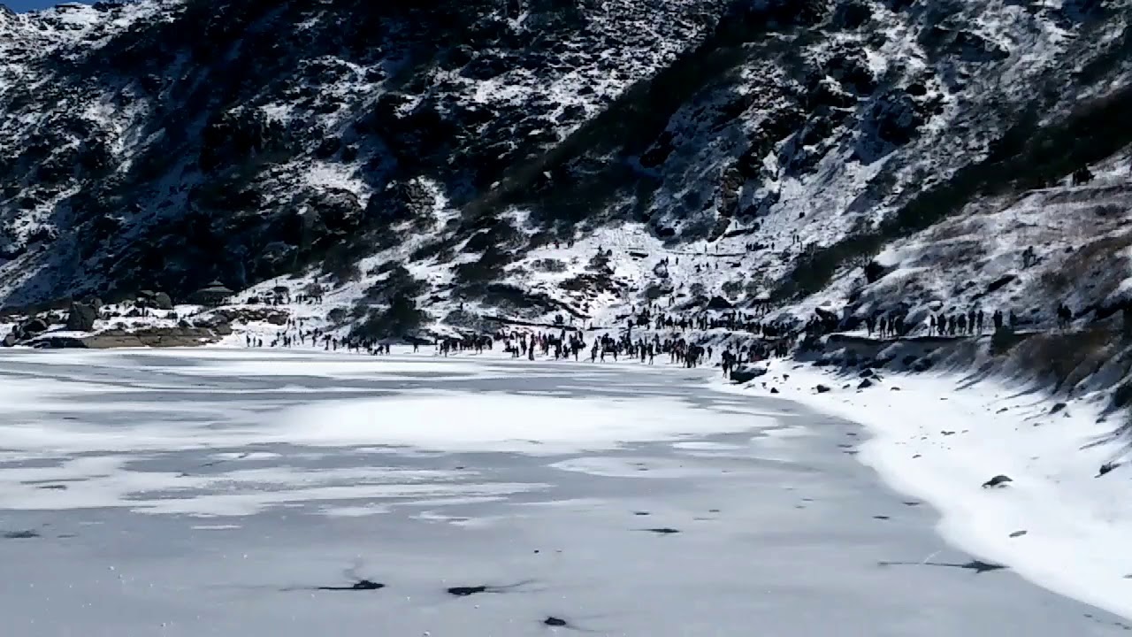 Frozen Lake | Trip To Sikkim | Frozen Tsomgo Lake (Changu Lake) | Sikkim Tourism
