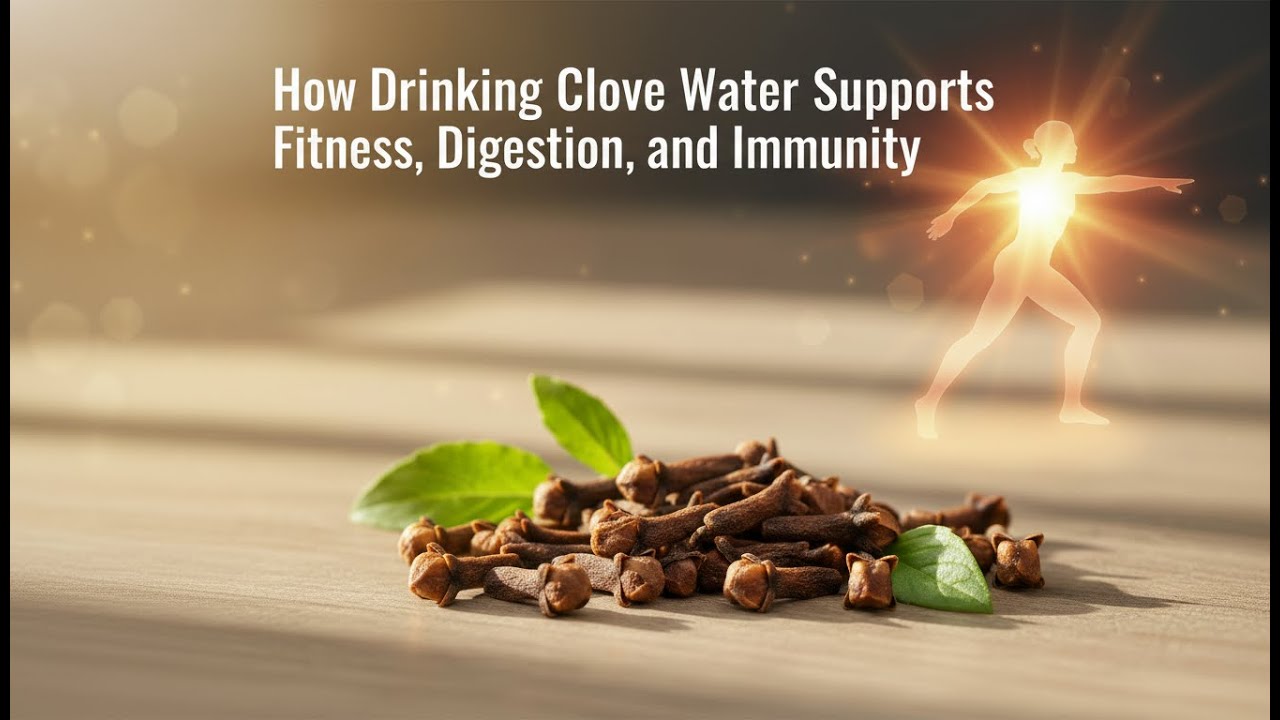 How Drinking Clove Water Supports Fitness, Digestion, and Immunity?