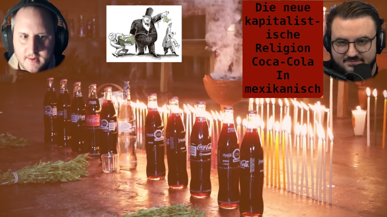 Die neue kapitalistische Religion Coca-Cola In mexikanisch