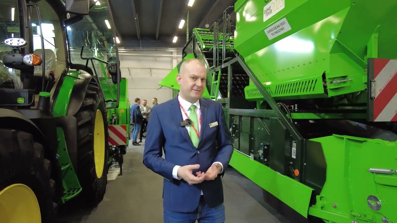 ZIEMNIAKI - sadzenie i zbiór ze sprzętem AVR - relacja z targów [Agrotech 2023]