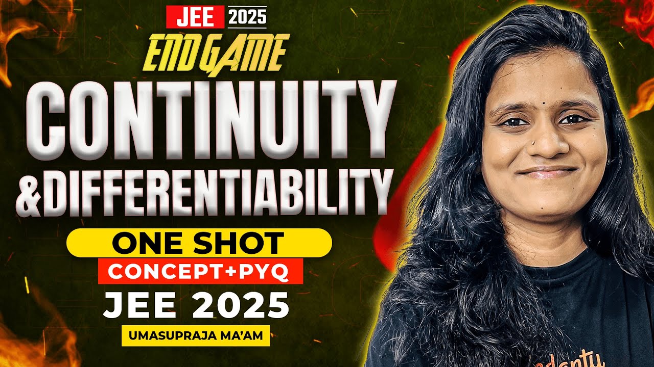 Continuity & Differentiability Class 12 in Telugu One Shot | Concepts & PYQs | EAPCET JEE 2025