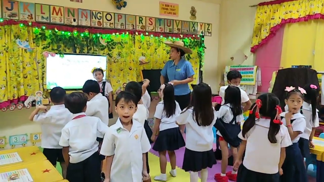 Teacher Jenny Manalo Part 2 Final Demonstration (Kinder Routine) 