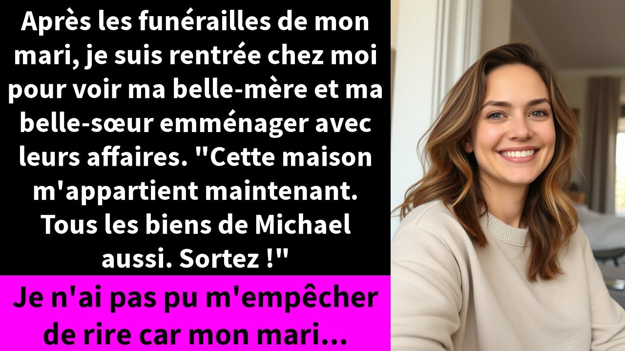 Après les funérailles de mon mari, je suis rentrée chez moi pour voir ma belle-mère et ma belle-sœur