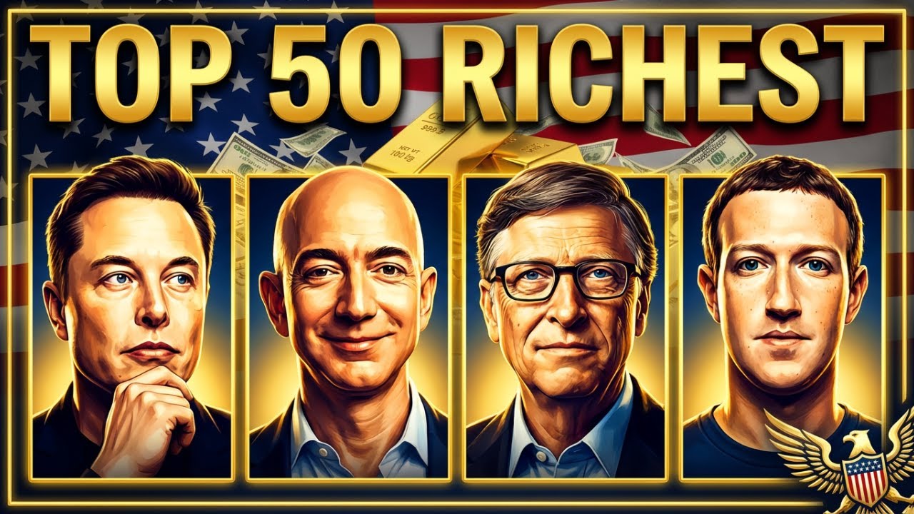 Who Made the Top 50 Richest in America? See the Complete List