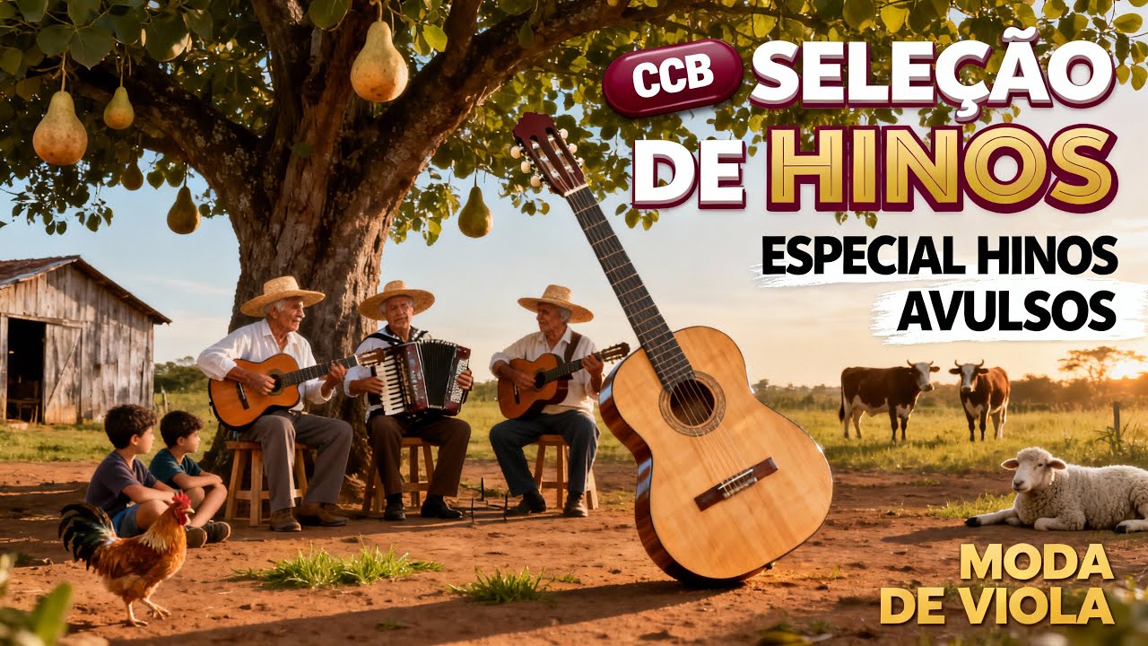 10 Hinos Avulsos CCB | Moda de Viola | vai tocar seu coração