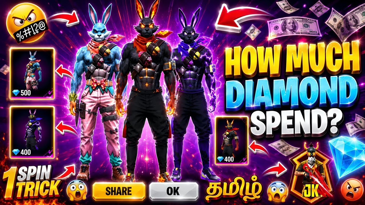 BUNNY RING EVENT FREE FIRE || BUNNY NEW RING EVENT UNLOCK || FREE FIRE NEW EVENT TODAY