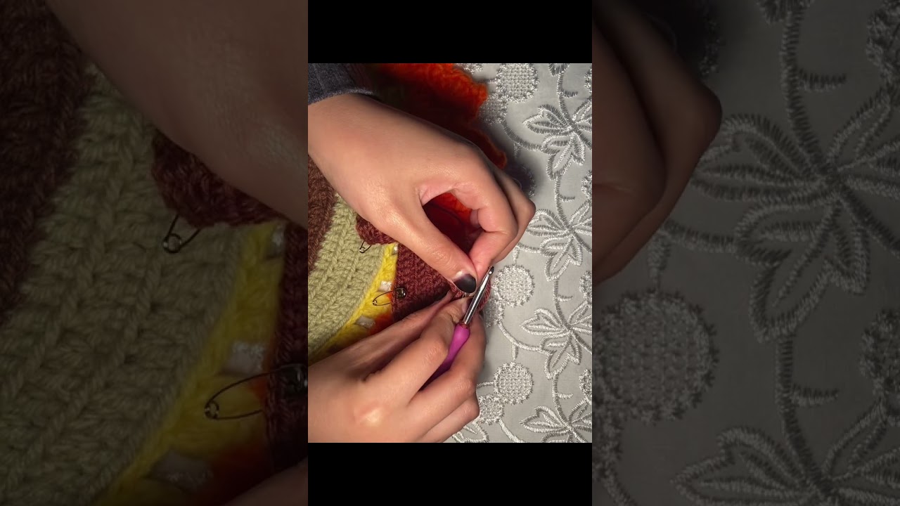 نموذج الشكل البيضاوى#كروشيه_من_الصفر #اكسبلور #crochettutorial #howto 