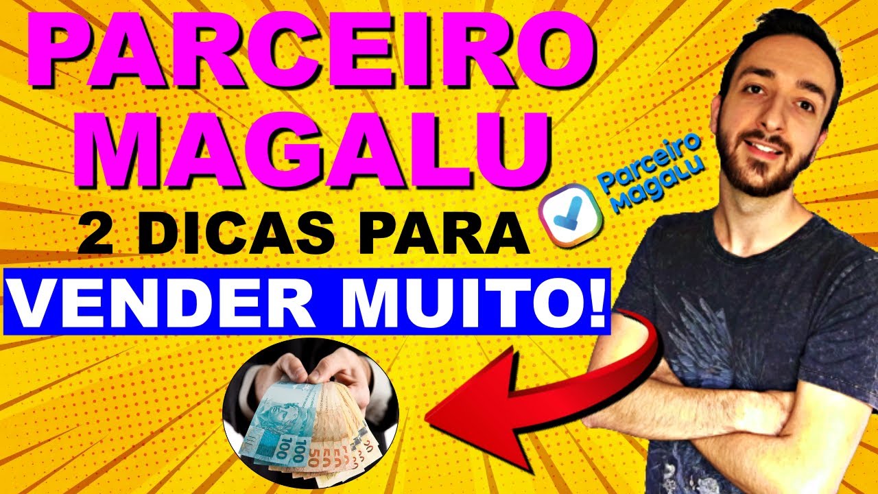 PARCEIRO MAGALU: Como Fazer? Vale a Pena? (RENDA EXTRA em CASA)