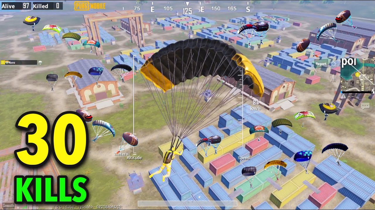 30KILLS!! MY NEW KILL RECORD in S15🔥iPhone 8 Plus PUBG MUNNO | Handcam Gameplay #55