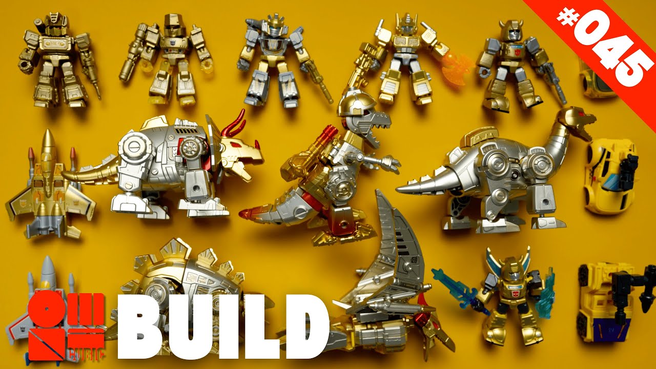 Unboxing The Transformers Golden Dinobots X Yearly Version | Blokees Figures | Beat Building