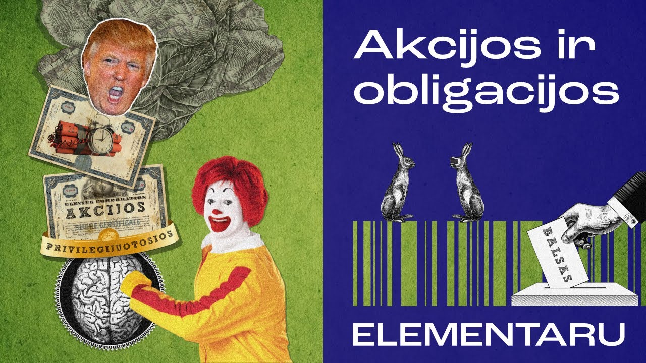 ELEMENTARU | Kaip veikia vertybinių popierių birža? | Pinigų karta || Laisvės TV