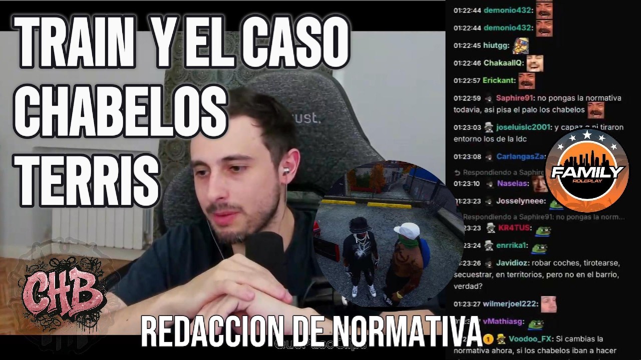 Caso Chabelos y territorios | Roban npc en un barrio | Redacción Normativa | Family RP 2.0