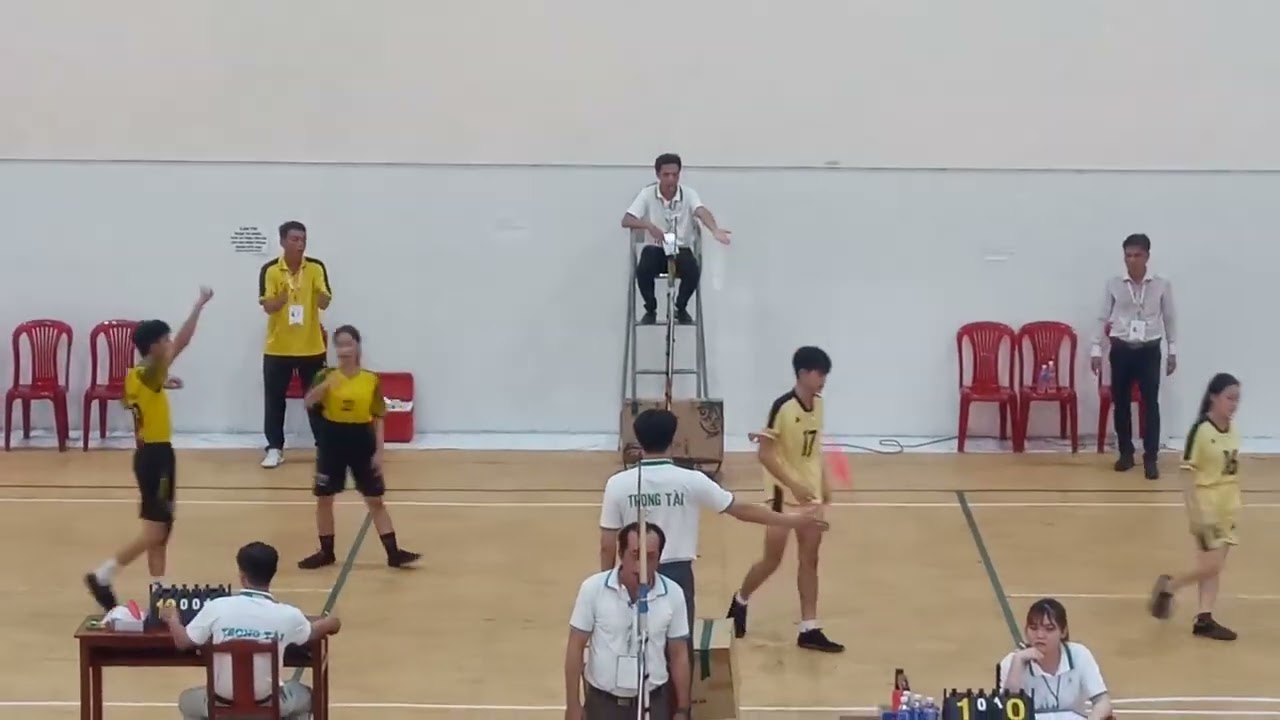 HKPĐ Toàn Quốc tại Bến Tre    Chung kết đá cầu đôi nam nữ THCS Hậu Giang & Bến Tre