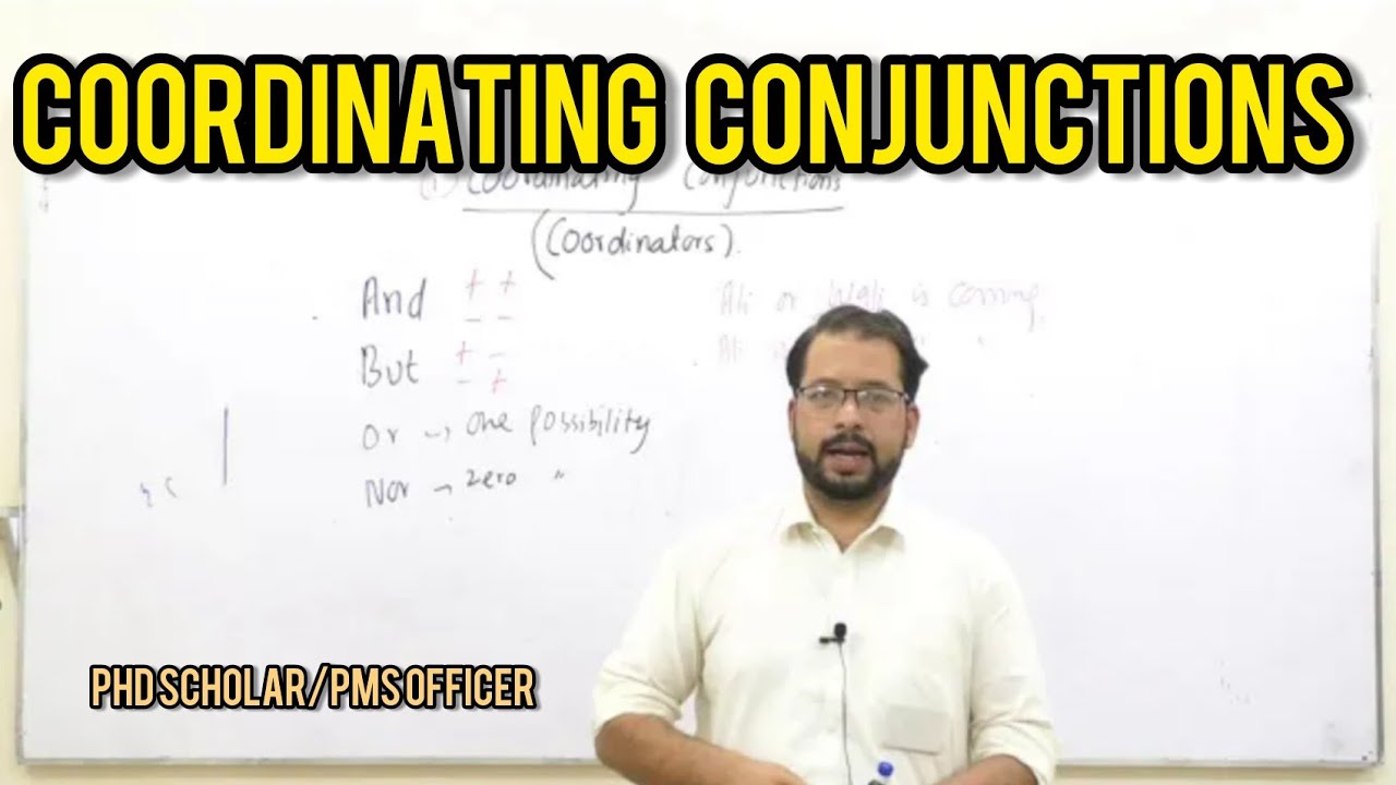 conjunction| coordinating conjunctions