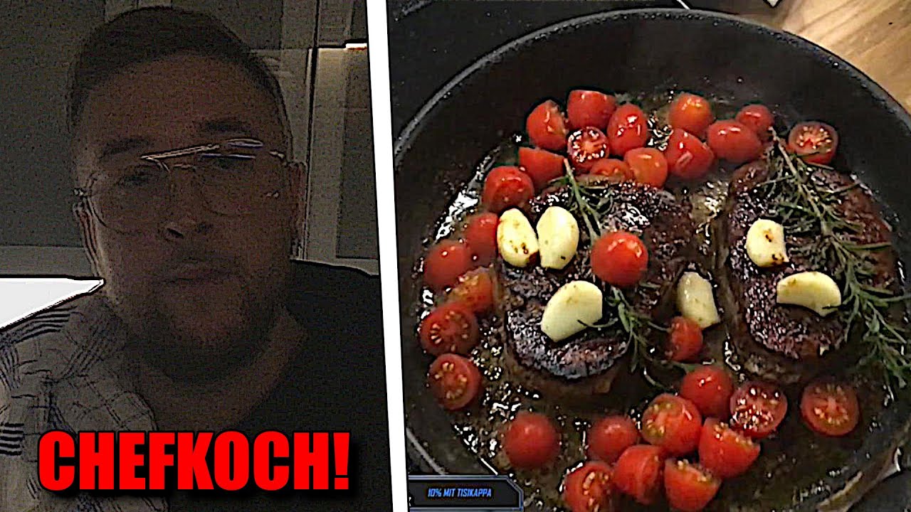 Chefkoch Timo zaubert HEFTIGE STEAKS im STREAM 😱🤤 Tisi Schubech Stream Highlights