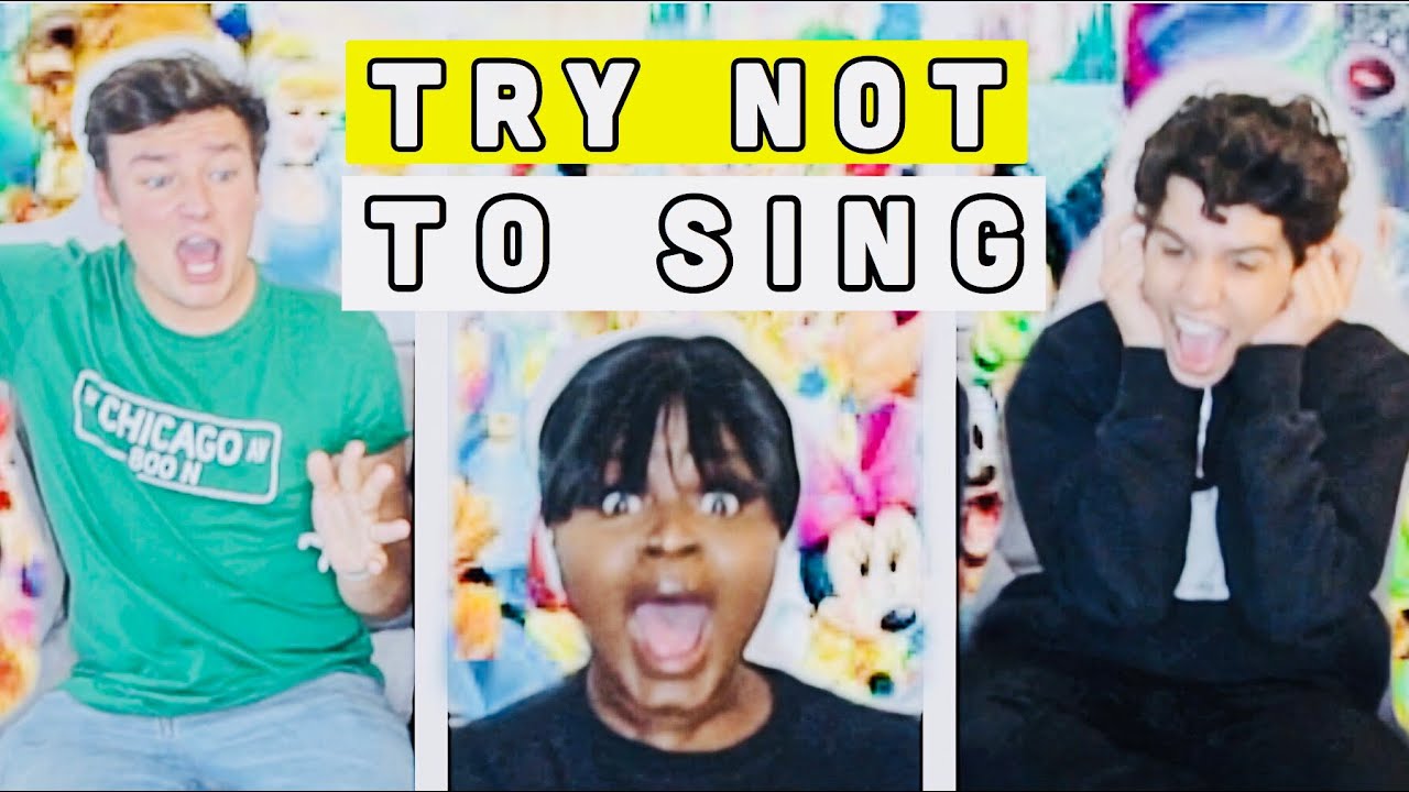 ESSAIE DE NE PAS CHANTER OU DANSER VERSION DISNEY (w/ Anthonin et Sulivan)
