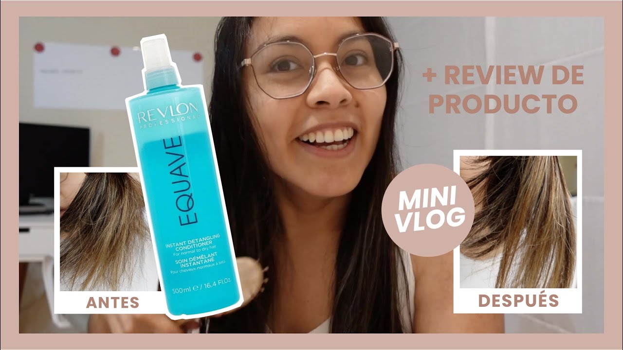 ¿Antifrizz, desenredante? Probando Equave de Revlon, fotos para mi emprendimiento | #StephYanqui