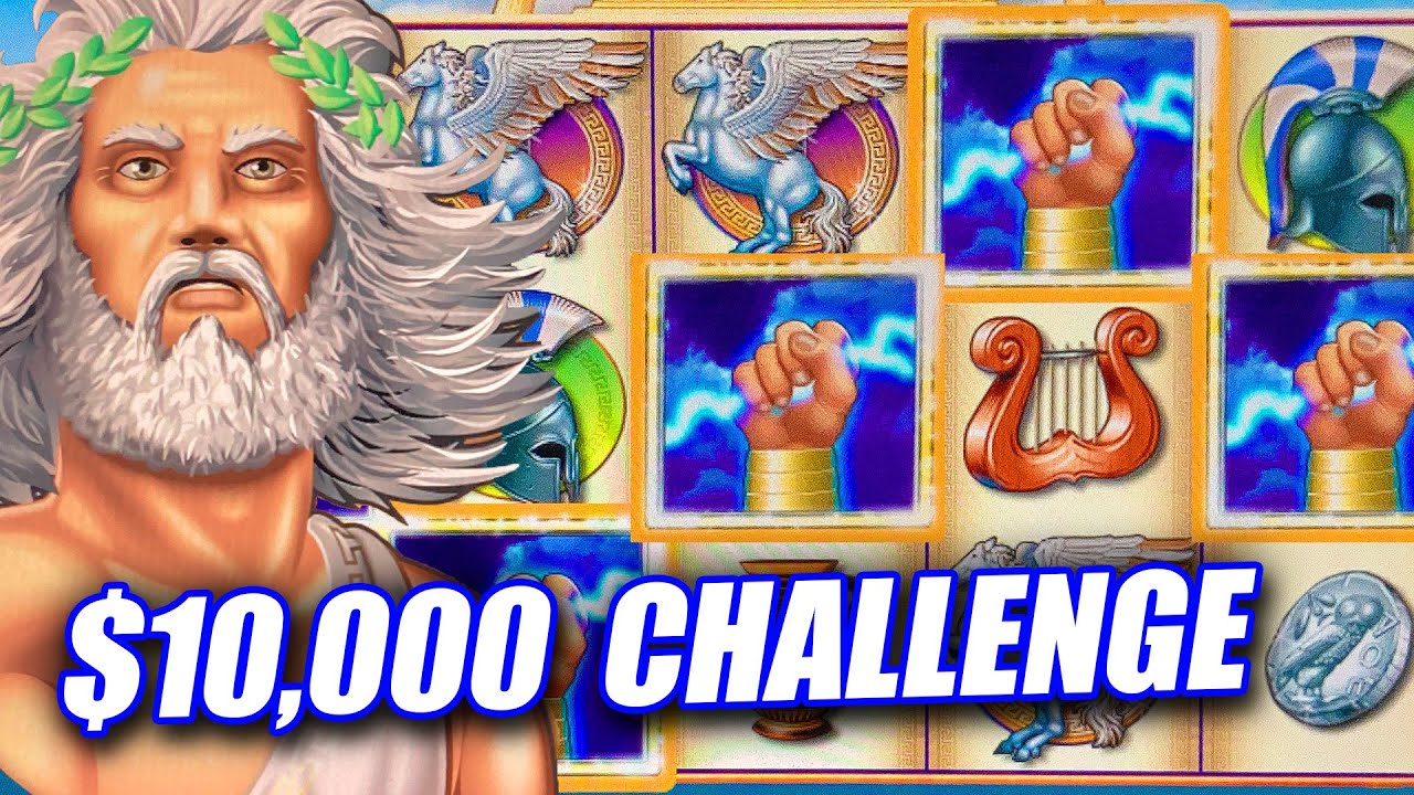 $10,000 LIVE PLAY ON HIGH LIMIT ZEUS SLOT ★ BIG WINS AND JACKPOTS