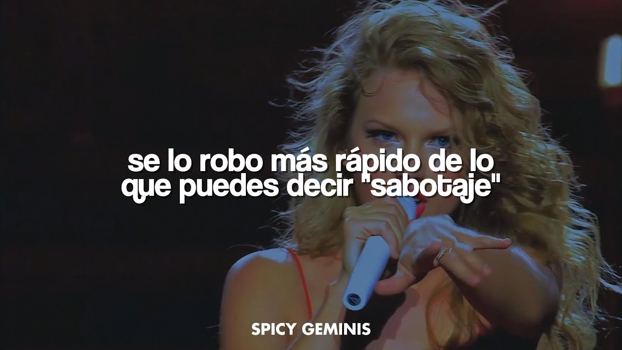 Taylor Swift - Better Than Revenge - Speak Now World Tour | Español