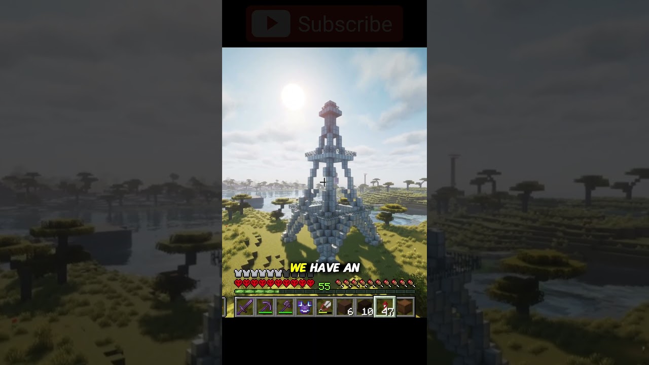 Я построю лучший комментарий! #minecraft #подписка #строительство