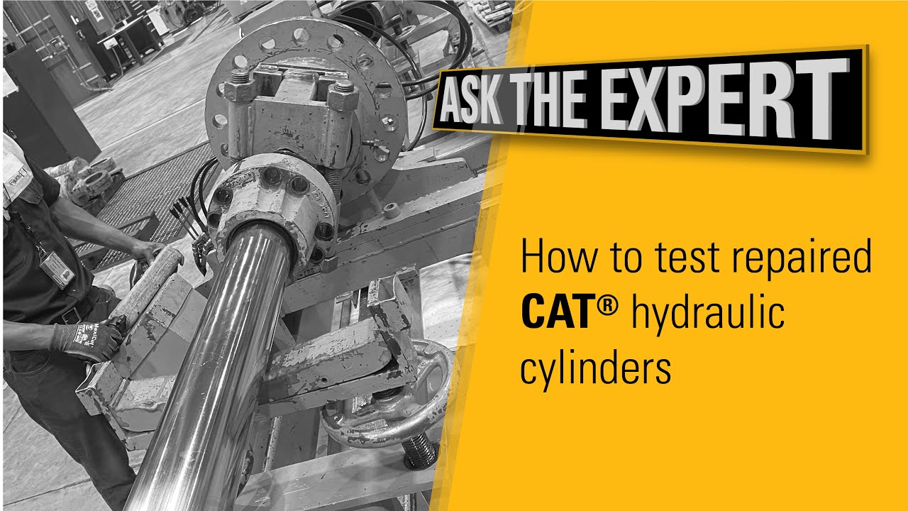 Mantrac Ghana CRC: How do we test hydraulic cylinders after repair?