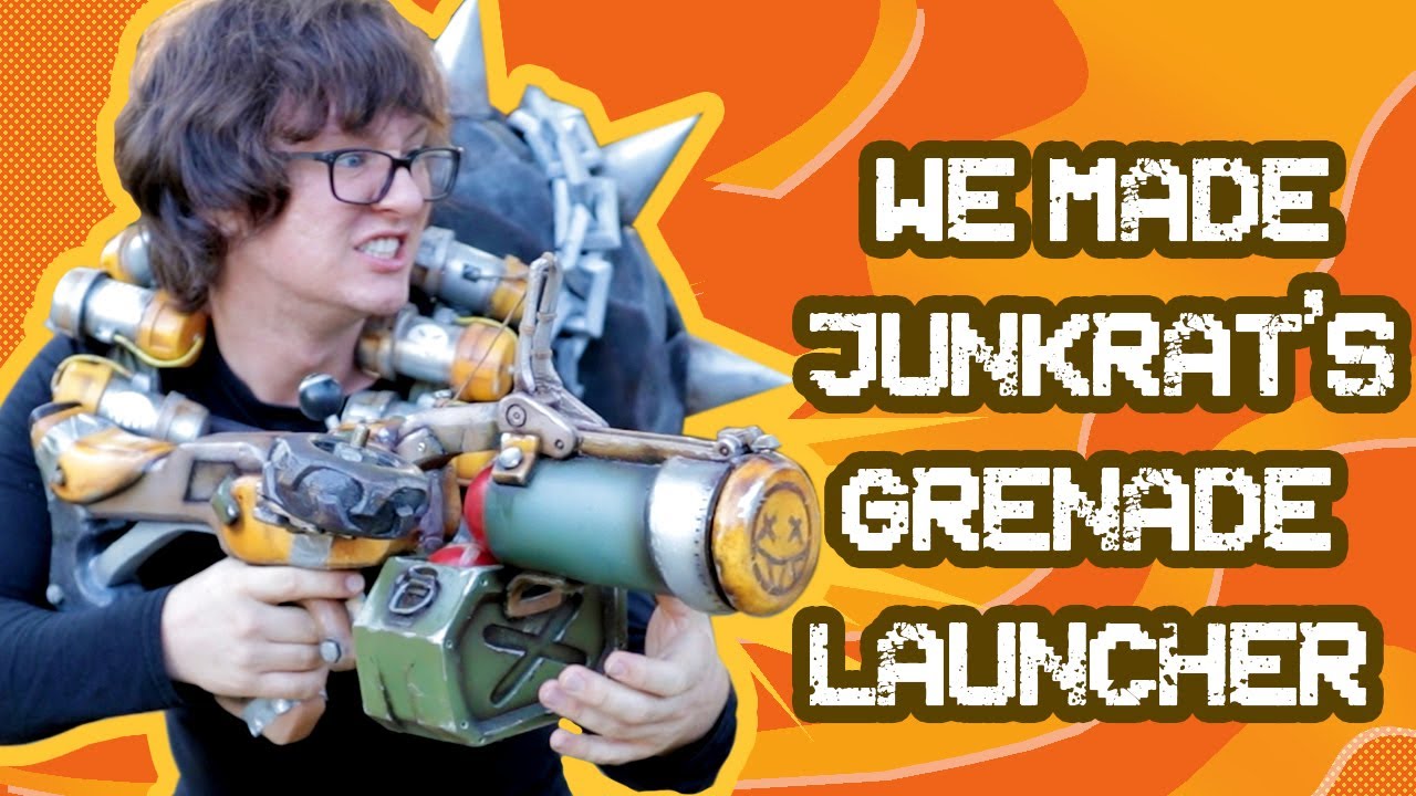 We Made JUNKRAT'S GRENADE LAUNCHER (Overwatch Cosplay)