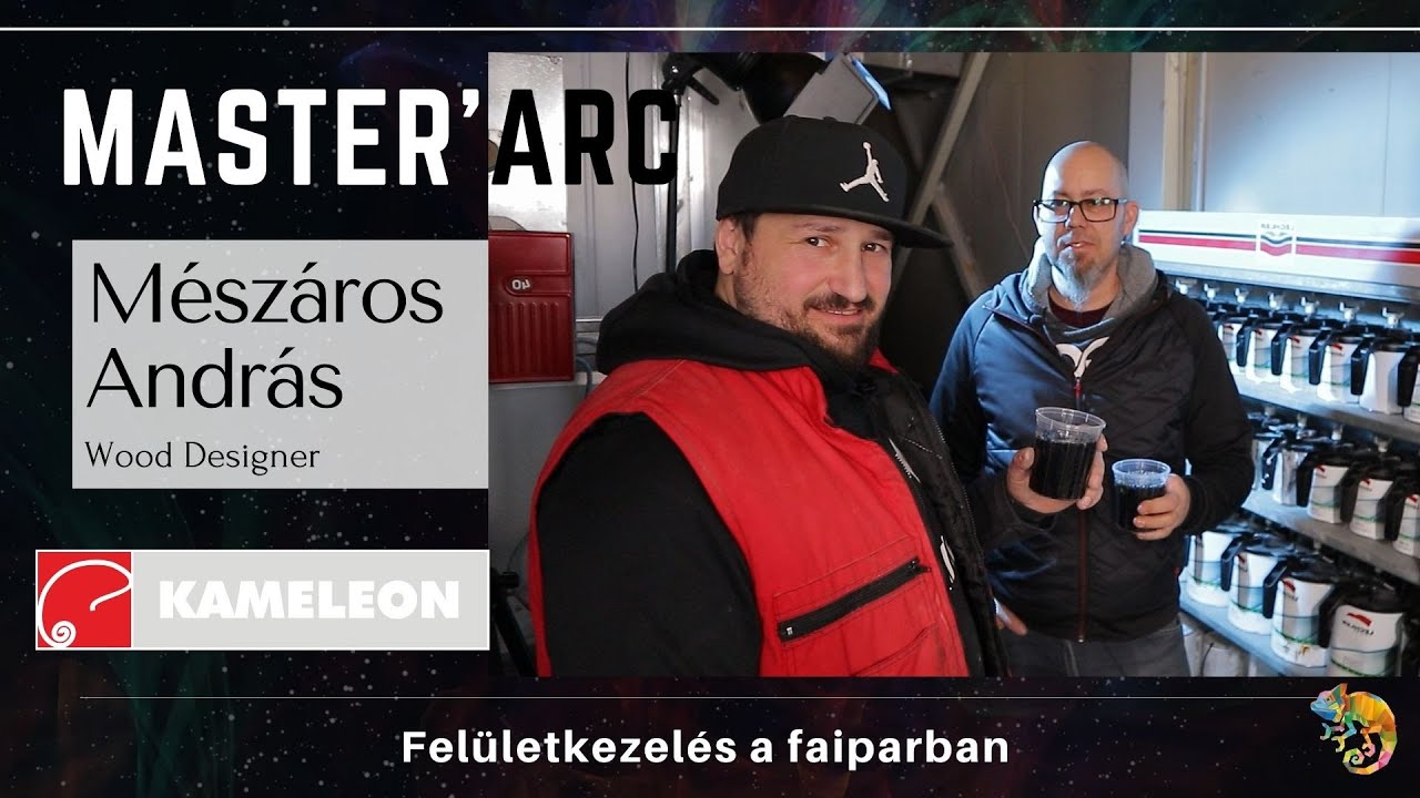 MASTER'ARC: Mészáros András Wood Designer | Felületkezelés a faiparban