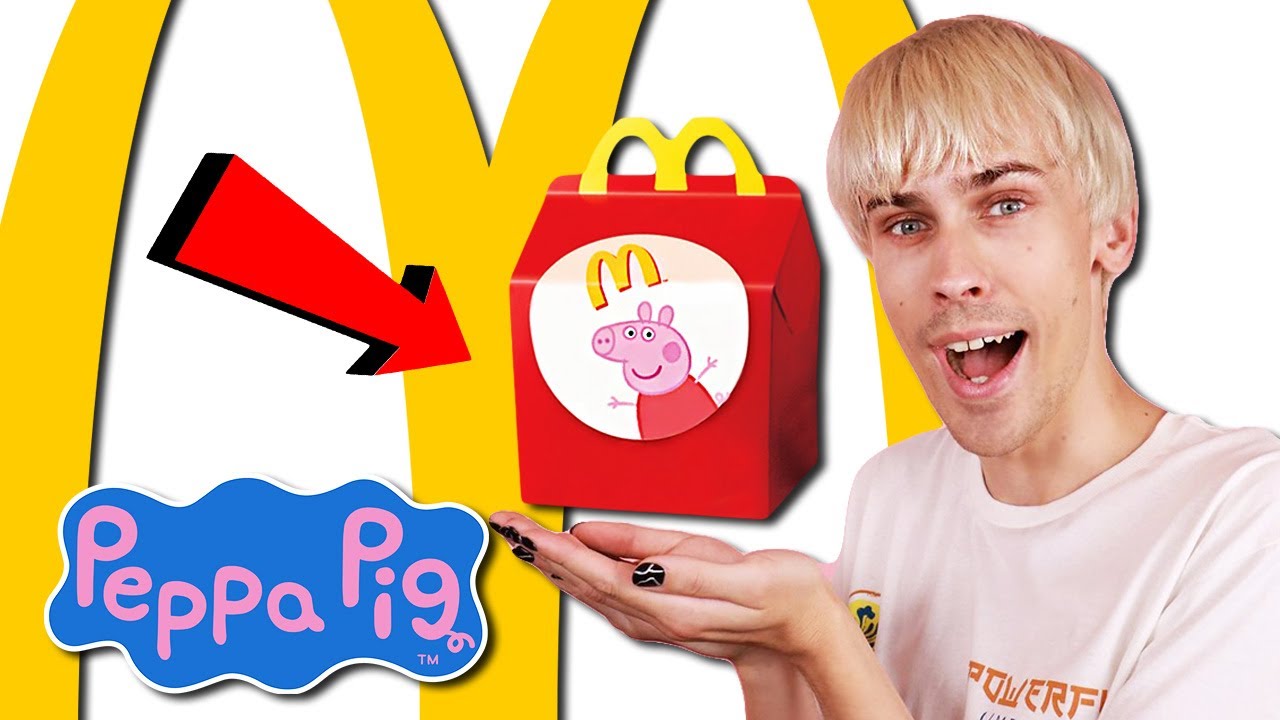 KUPIŁEM w McDonald's zestawy Happy Meal Świnka Peppa