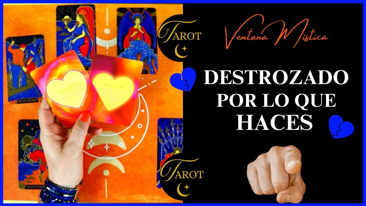 ⚠️💔ALGUIEN ESTA DESTROZADO POR LO QUE ESTAS HACIENDO💔⚠️PIENSA QUE LO HACES PARA DESTRUIRLE❗❗TAROT🧡